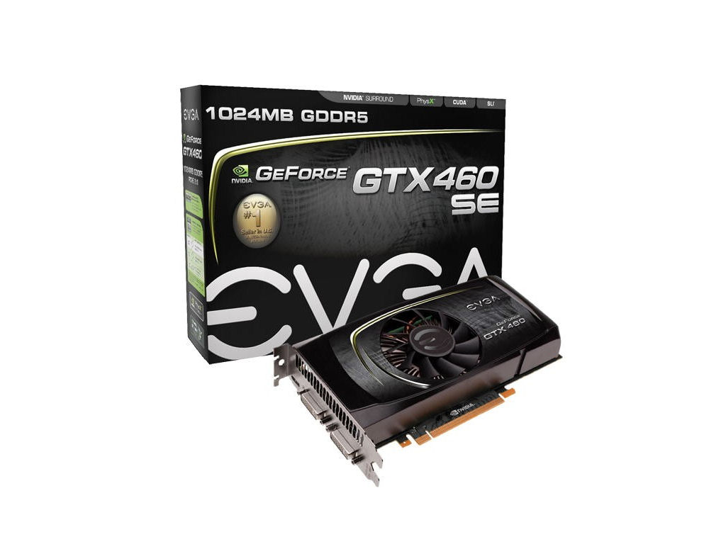 Az EVGA bejelentette új GTX 460 SE gyorsítóit