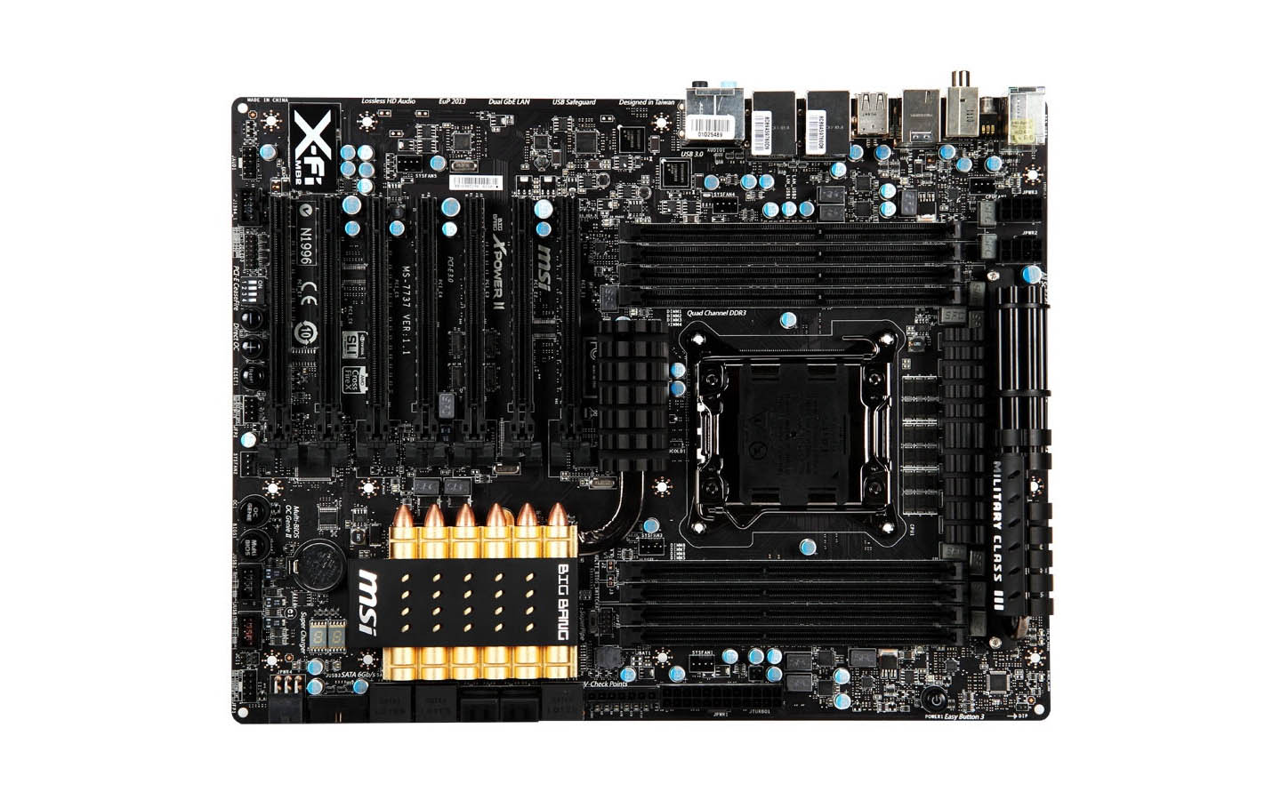 Az MSI bemutatta új Big Bang-XPower II alaplapját