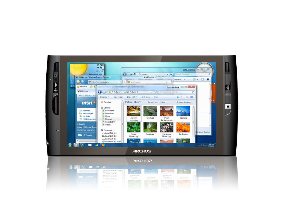 Az Archos bemutatta legújabb tábla PC-jét