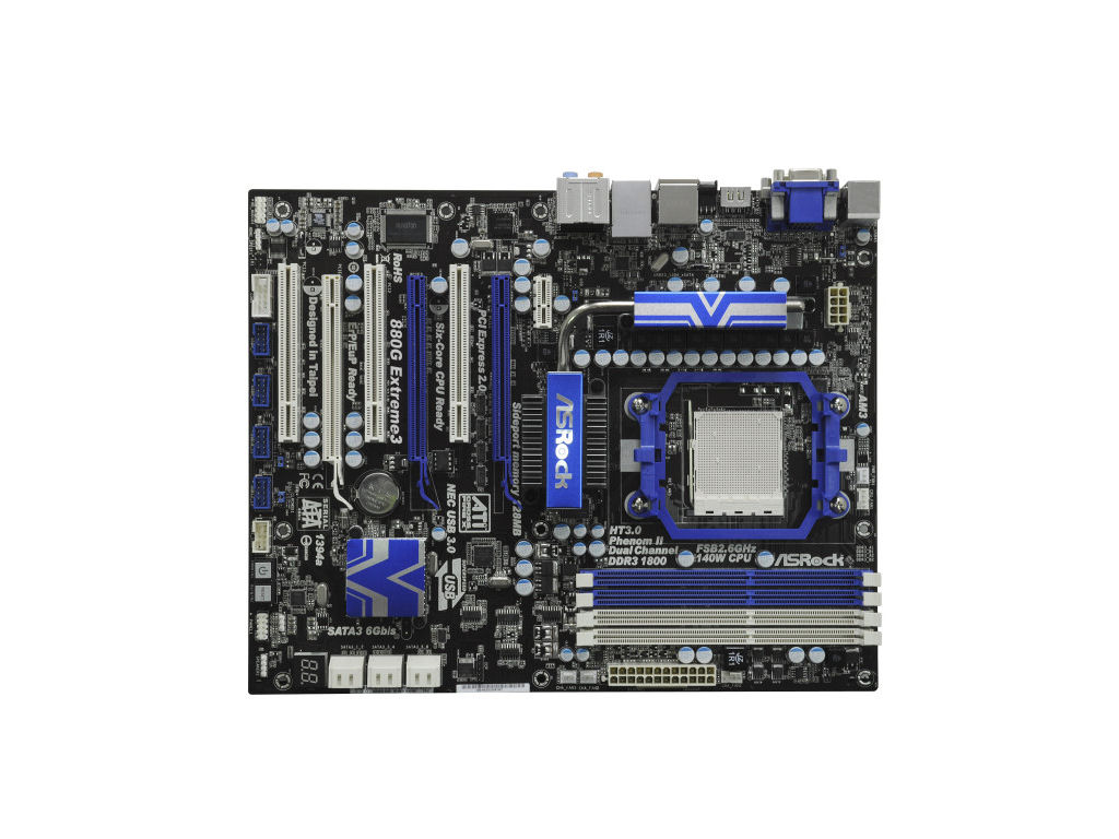 Az ASRock bejelentette új 880G Extreme3 alaplapját