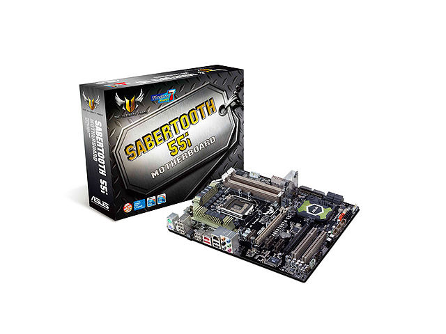 Az Asus bejelentette legújabb Sabertooth 55i alaplapját