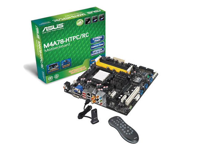 Az Asus bemutatta legújabb M4A78-HTPC alaplapját