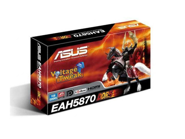 Az Asus is bemutatta az első HD 5800-as videokártyáit