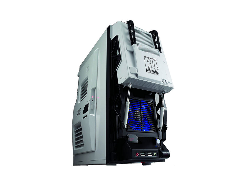 Az Auzentech bejelentette legújabb White R-4 Bulldozer számítógépházát