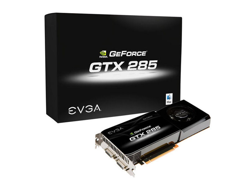 Az EVGA bejelentette legújabb GTX 285 Mac Edition kártyáját
