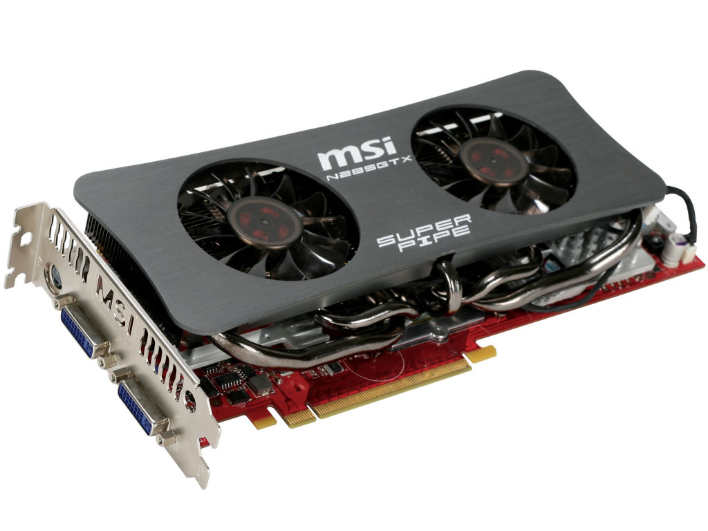 Az MSI bejelentette legújabb N285GTX SuperPipe kártyáját