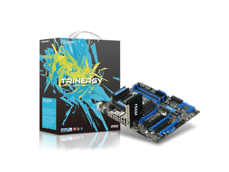 Az MSI bejelentette új Big Bang Trinergy alaplapját