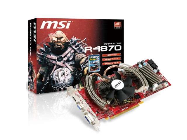 Az MSI bemutatta az új HD 4870-es videokártyáit
