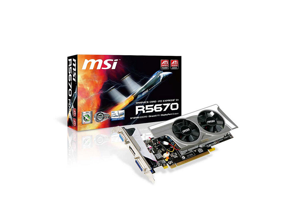 Az MSI bemutatta legújabb HD 5670-es videokártyáját