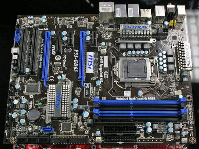 Az MSI bemutatta legújabb P55-ös alaplapját