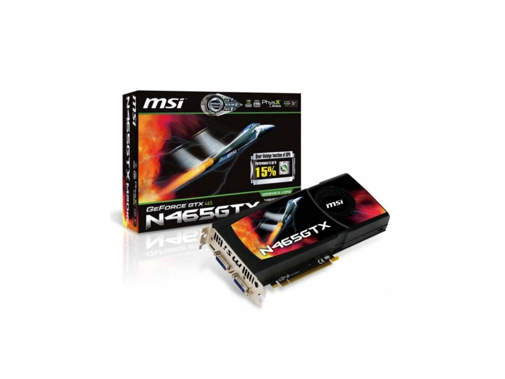 Az MSI bemutatta új GTX 465-ös gyorsítóját