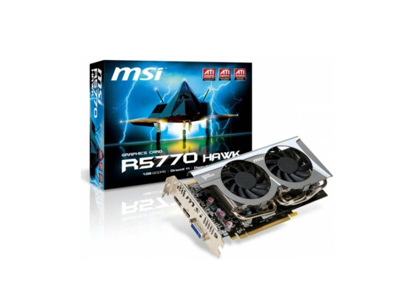Az MSI hivatalosan is bejelentette új R5770 Hawk gyorsítóját