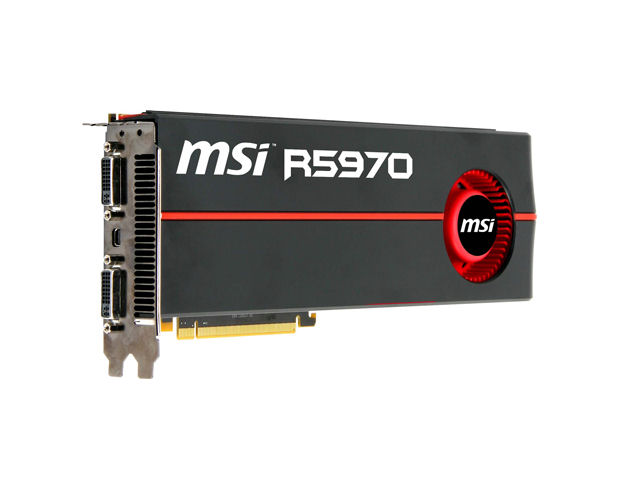 Az MSI is bejelentette új HD 5970-es videokártyáját