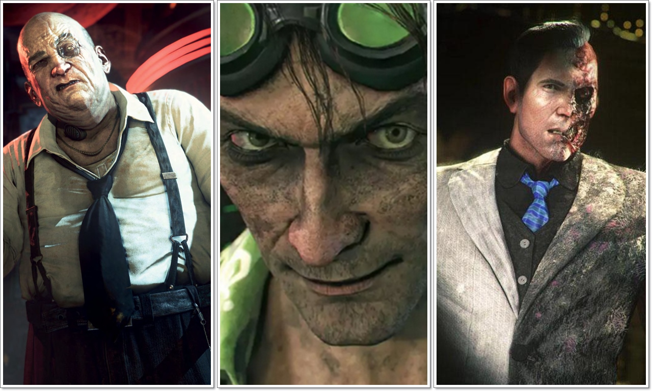 Batman: Arkham Knight – Bemutatkozik Pingvin, Two-Face, Riddler