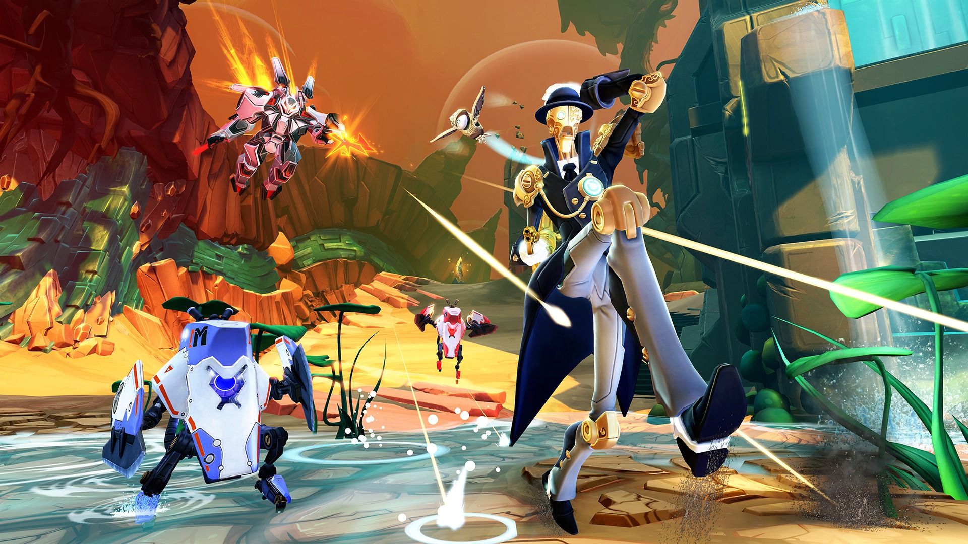 Battleborn: gameplay videón feszít Phoebe és Marquis