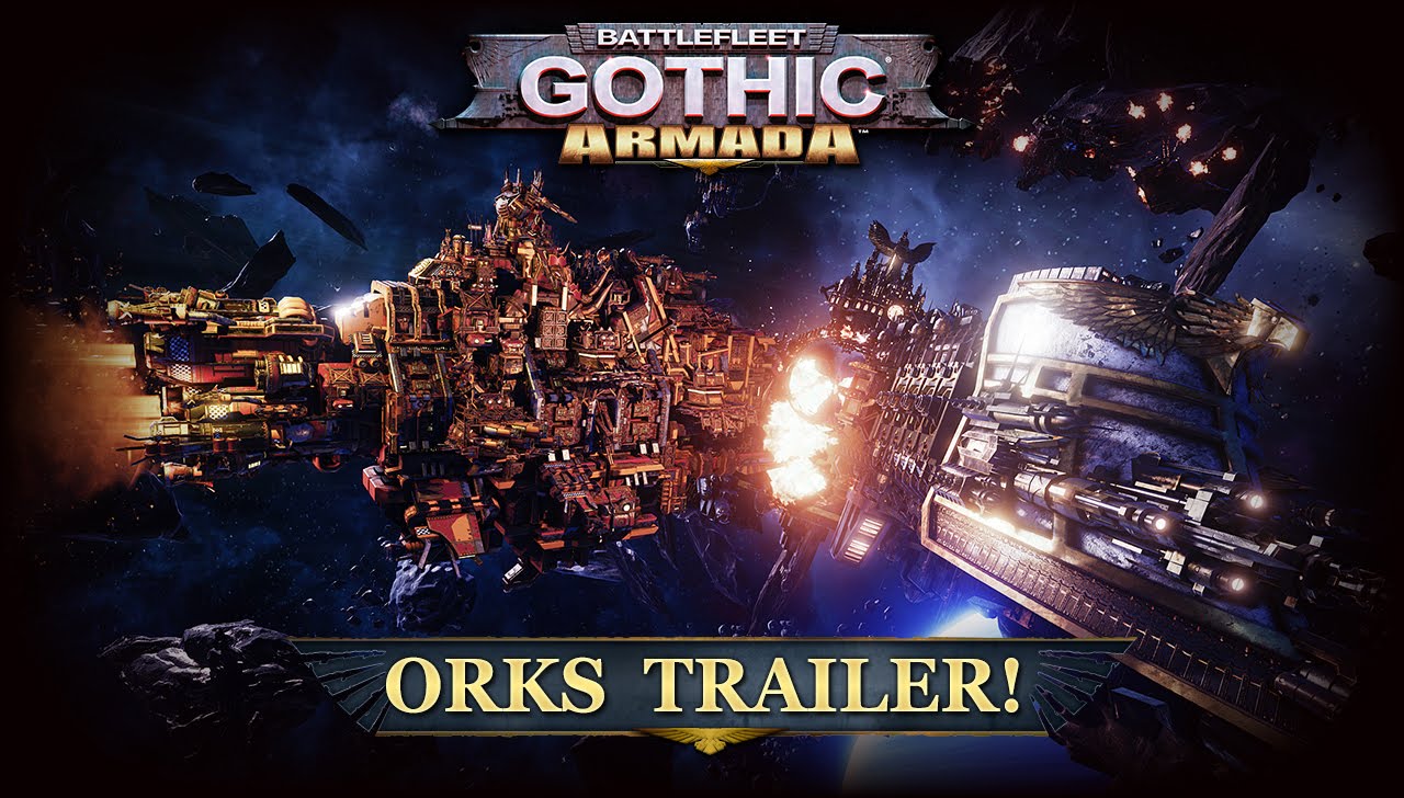 Battlefleet Gothic: Armada – bemutatkoznak az orkok (trailer)