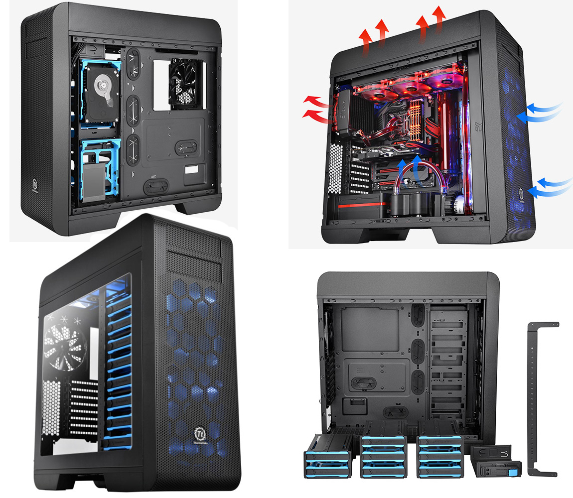 Bejelentésre került a Thermaltake Core V71 ház