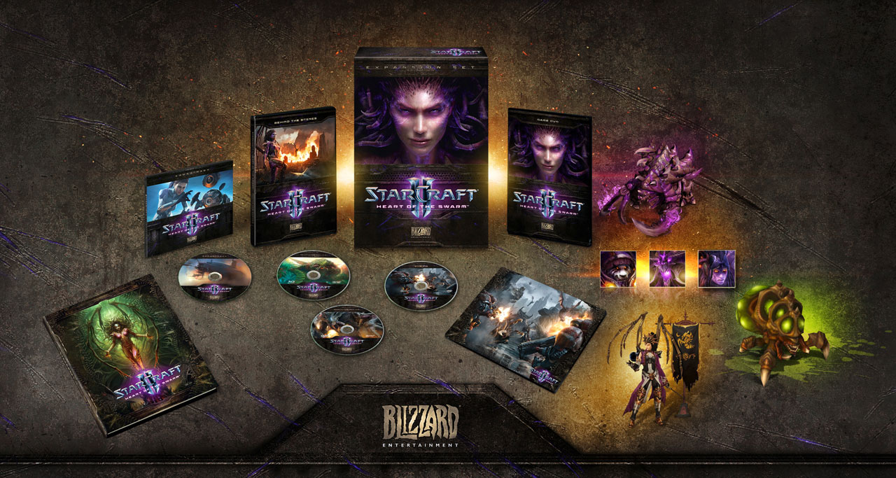 Bejelentették a StarCraft II: Heart of the Swarm gyűjtői kiadását
