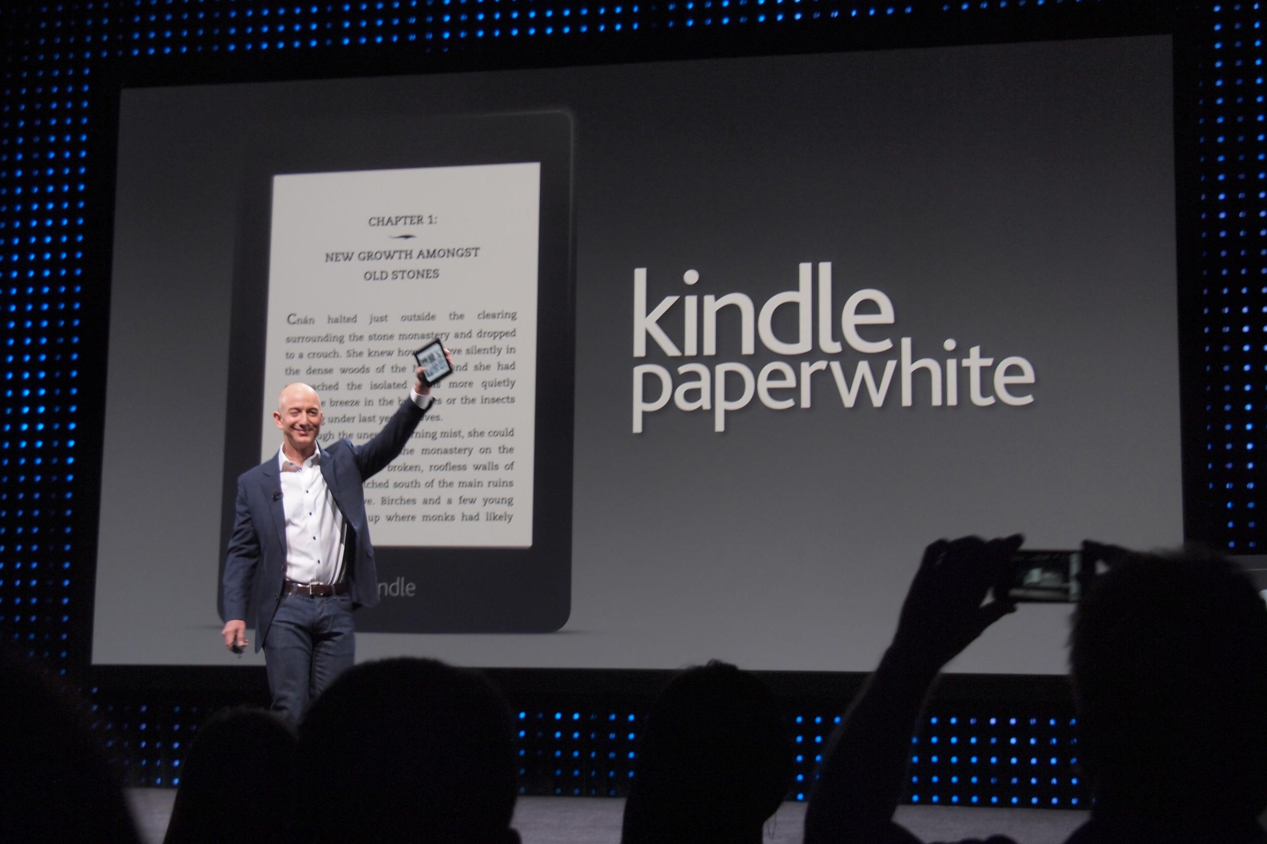 Bejelentették az új Amazon Kindle Paperwhite készülékeket