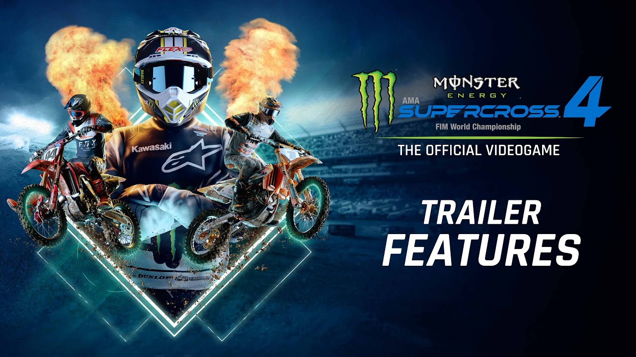 Bejelentve a Monster Energy Supercross – The Official Videogame 4
