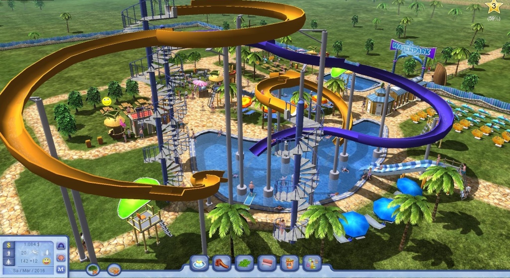Bejelentve a Water Park Tycoon