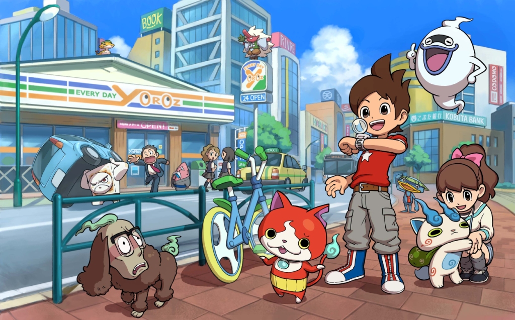 Bejelentve a Yo-Kai Watch 3 és az első rész nyugati változata