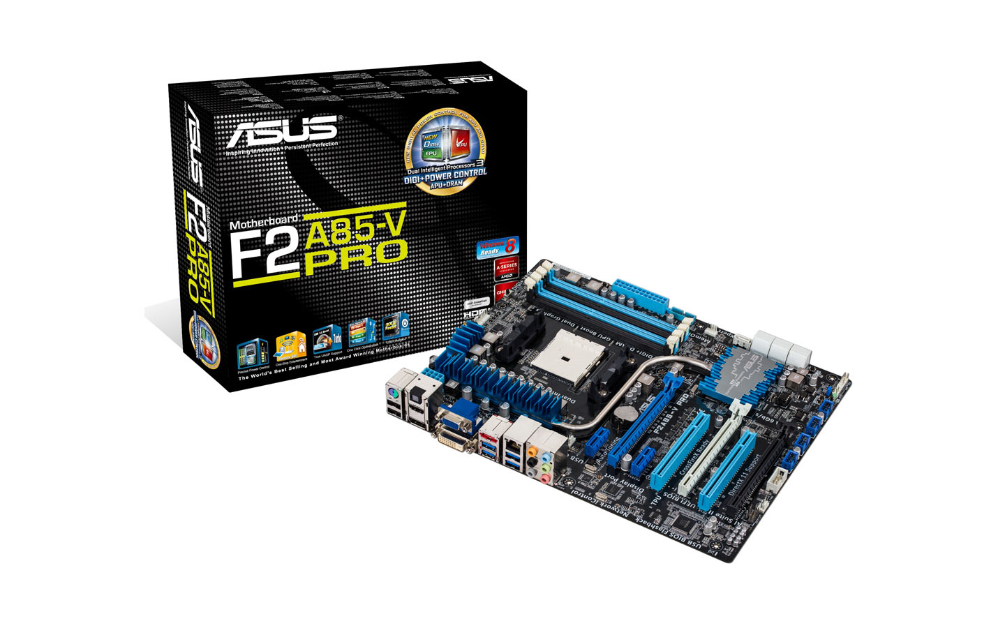 Bemutatkozik a Trinity APU-hoz készített új Asus F2A85 alaplap-család