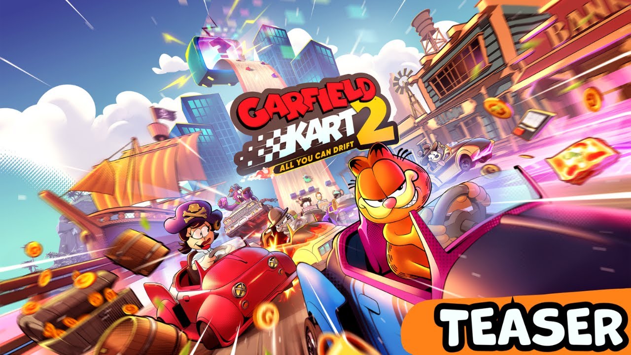 Bemutatkozott a Garfield Kart 2: All You Can Drift