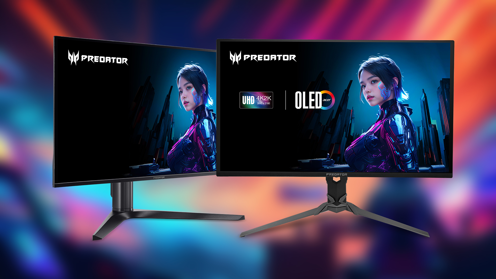 Két új Predator QD-OLED monitort mutatott be az Acer