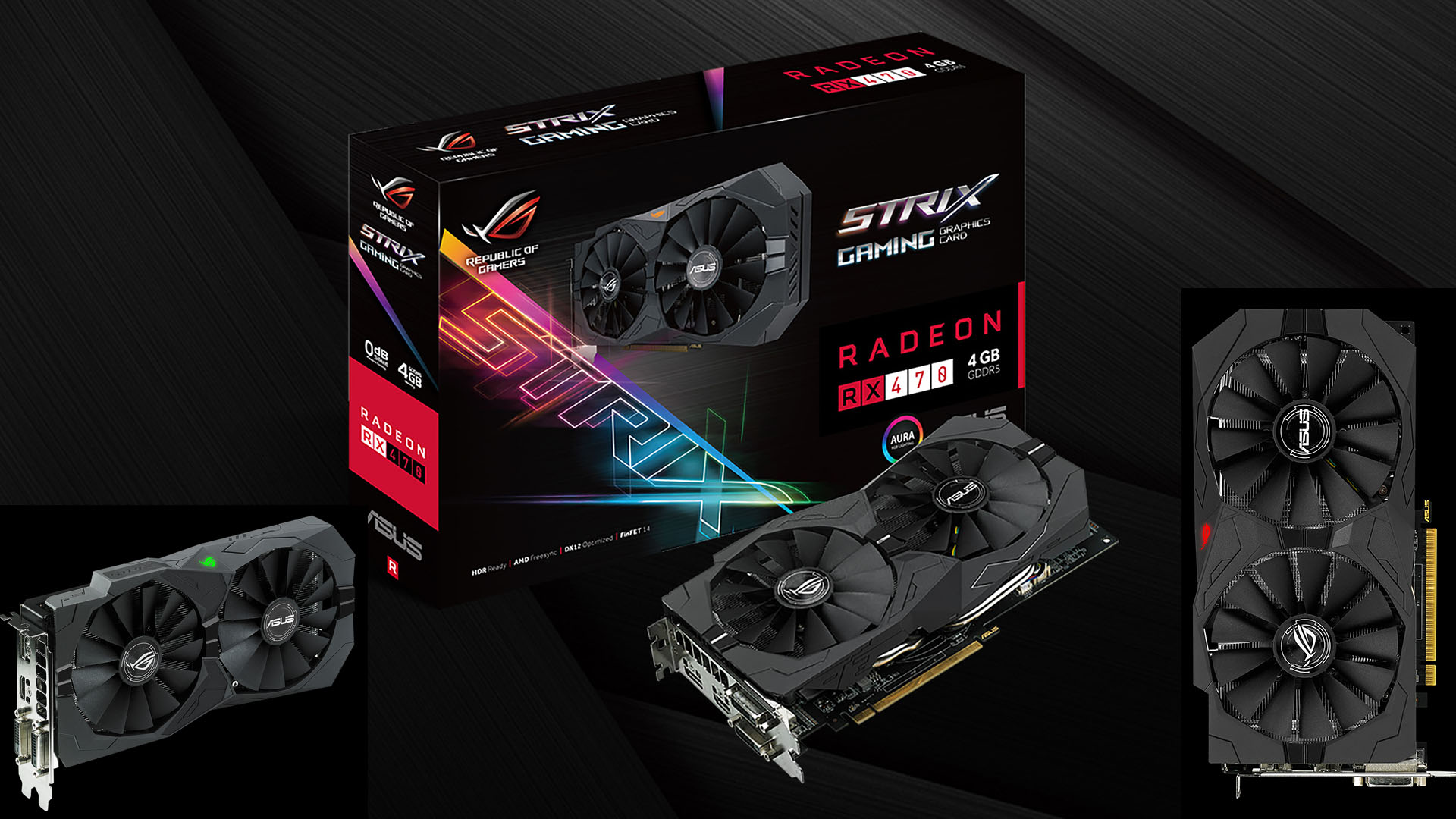 Bemutatkozott az ASUS Radeon RX 470 STRIX