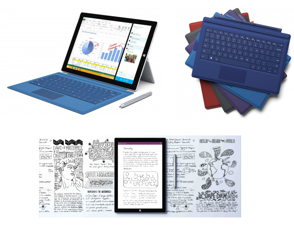 Bemutatkozott a 12 hüvelykes Microsoft Surface Pro 3