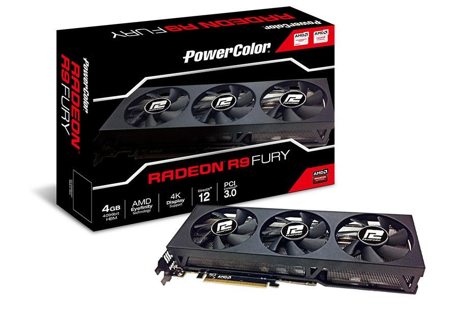 Bemutatkozott a PowerColor Radeon R9 Fury