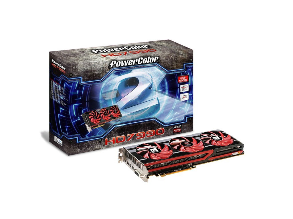 Bemutatkozott a PowerColor új HD 7990-es gyorsítója