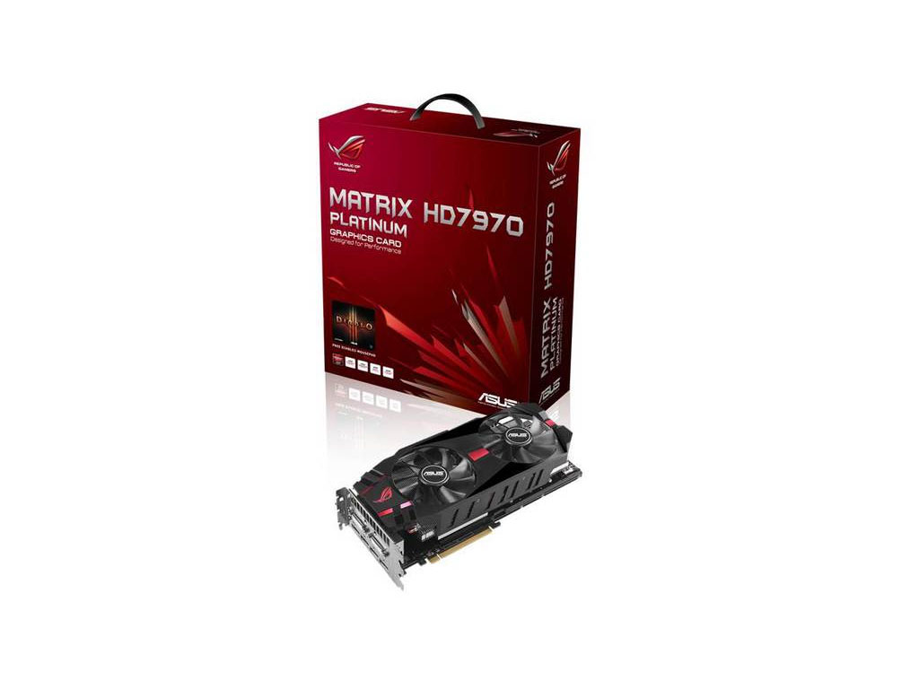 Bemutatkozott az Asus RoG MATRIX HD 7970 GHz Edition gyorsító