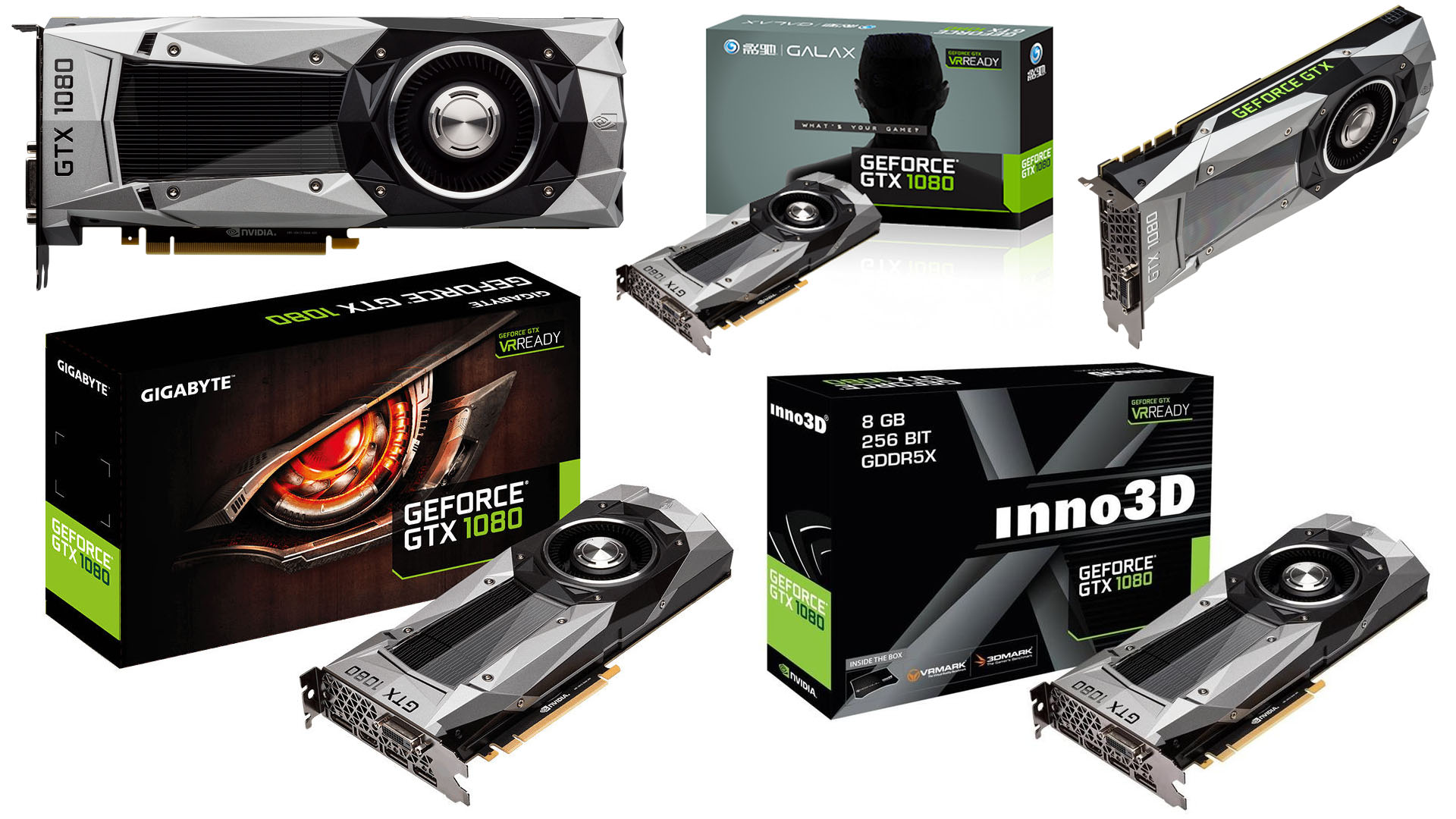 Bemutatkoztak az első GTX 1080-as modellek