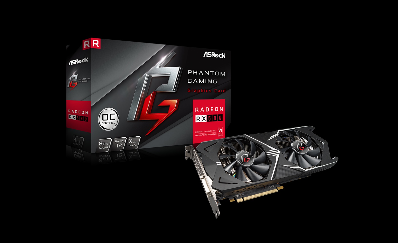 Bemutatkoztak az ASRock Phantom Gaming grafikus kártyái