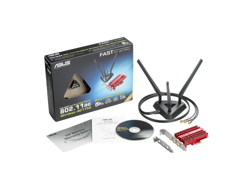 Bemutatkoztak az Asus új 802.11ac adapterei