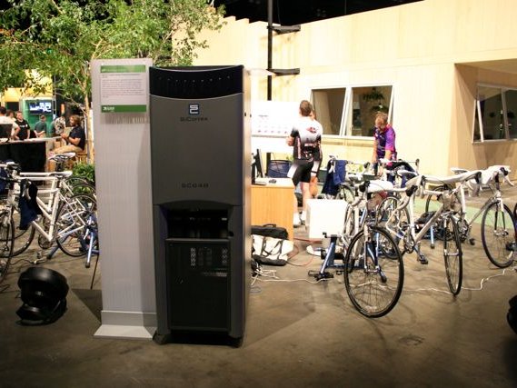 Biciklivel hajtott szuperszámítógép