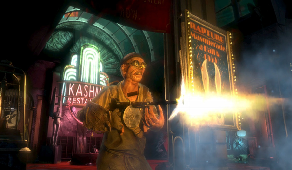 BioShock 2: Célkeresztben a vízeffekt