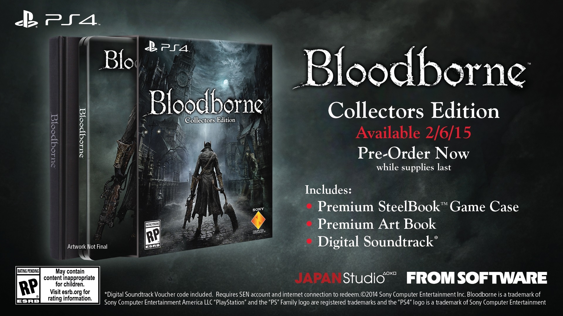 Bloodborne megjelenési dátum és trailer