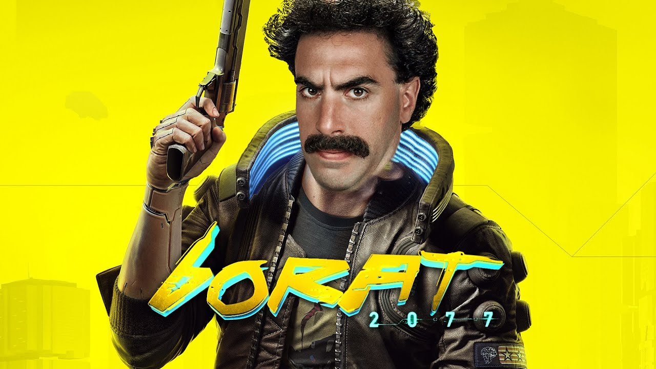 Borat menni Night City: te pedig garantáltan megszakadsz a nevetésben ettől a rajongói videótól