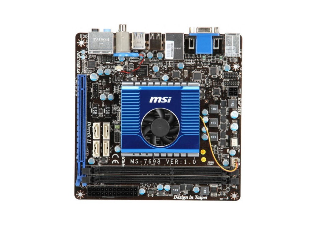 Brazos platformra épülő alaplap az MSI kínálatában