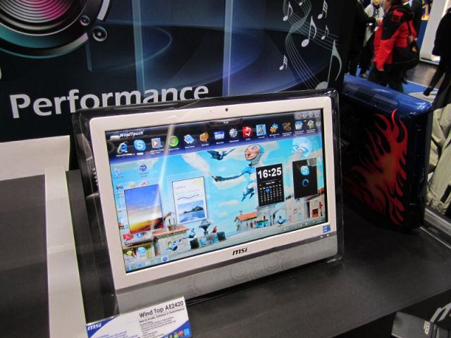 CeBIT 2010: Az MSI bemutatta új egybeépített PC-jét