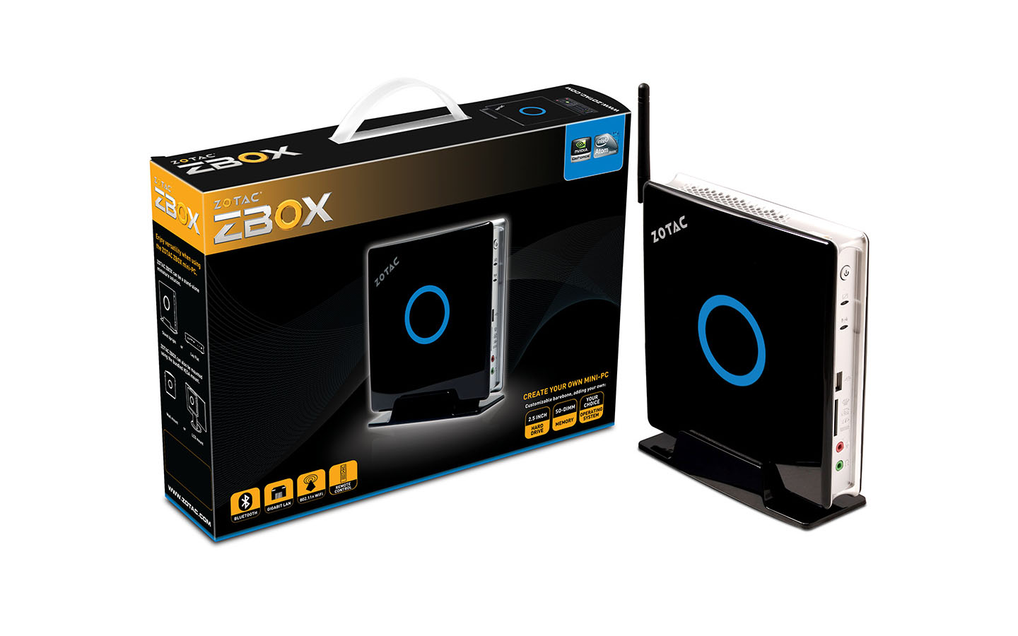 CES 2012: Három új ZBox mini PC a Zotac kínálatában