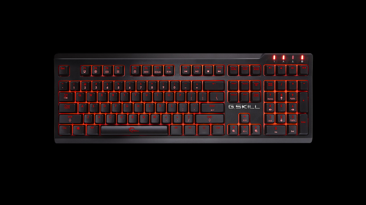 Cherry MX Speed Silver kapcsolót kapott a G.Skill új billentyűzete