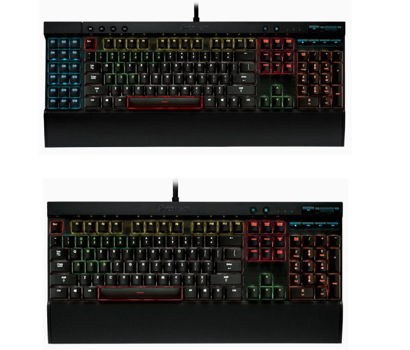 Cherry MX RGB-vel szerelt perifériákat és új házakat mutatott be a Corsair