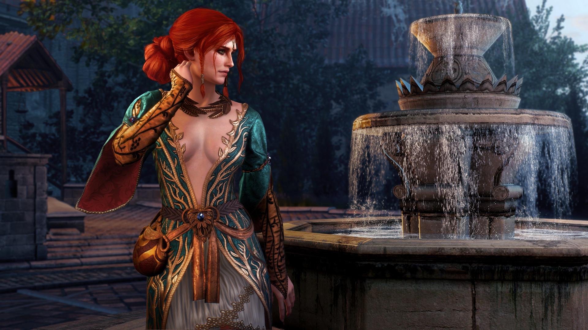 Cicivillantó ruhát kapott Triss a legújabb The Witcher 3: Wild Hunt DLC-ben