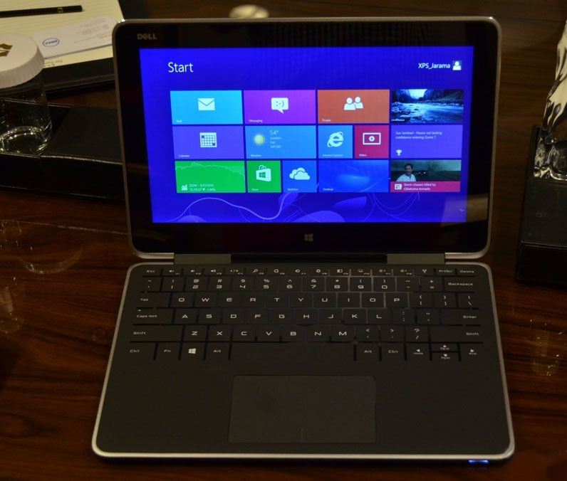 Computex 2013: A Dell bemutatta új XPS 11 hibrid noteszgépét