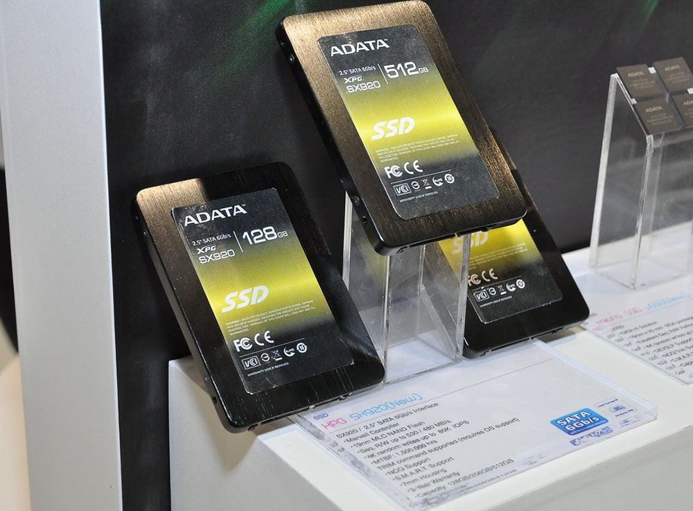 Computex 2013: Az ADATA bemutatta új XPG SX920-as SSD tárolóit