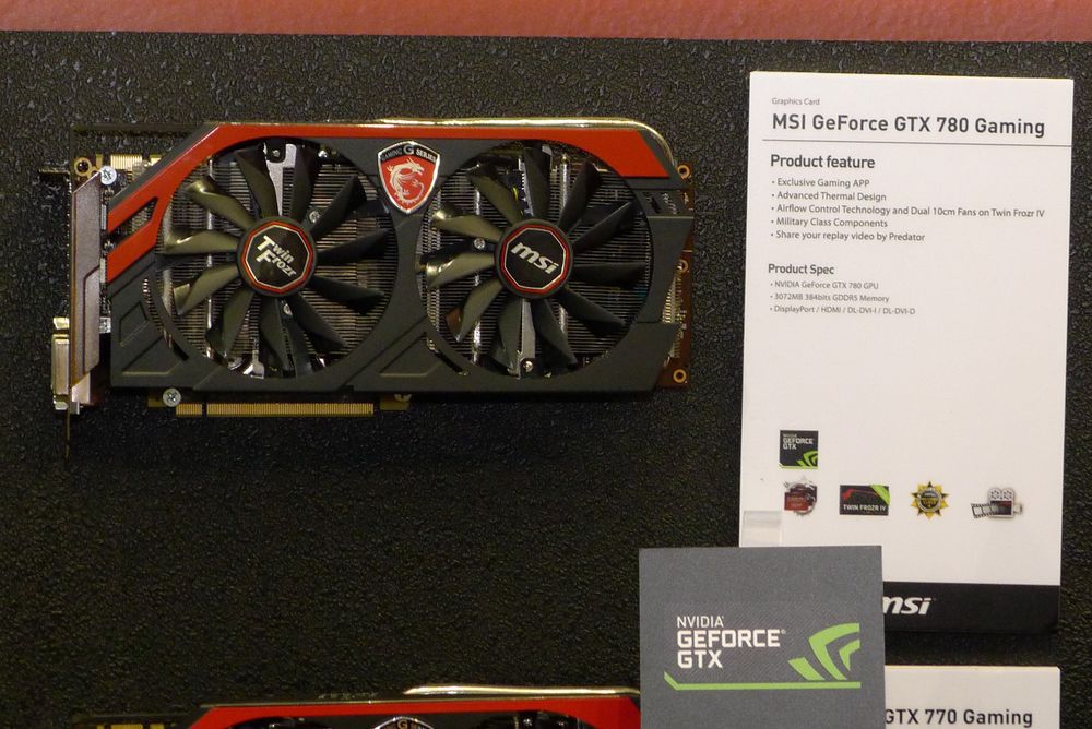 Computex 2013: Újabb GTX 780-as gyorsítóval bővült az MSI felhozatala